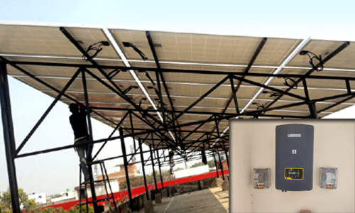 On-grid solar system